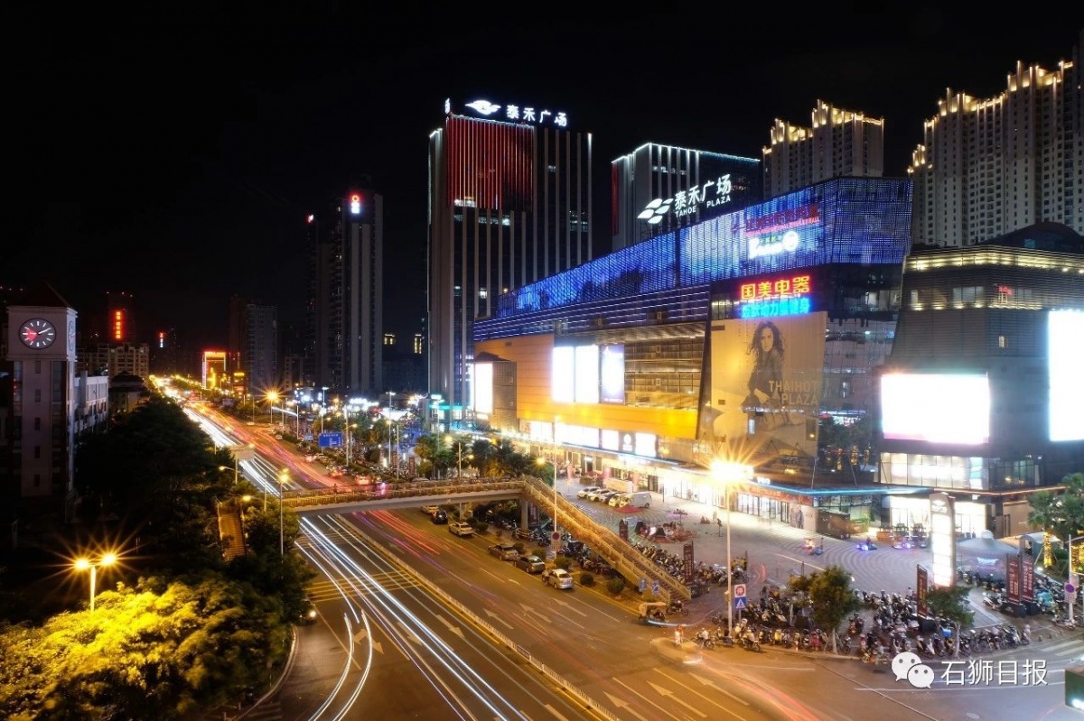 夜石狮!这样的美颜你见过没?