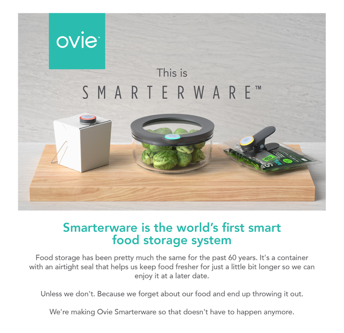 Ovie Smarterware：首个互联食物储存系统.png