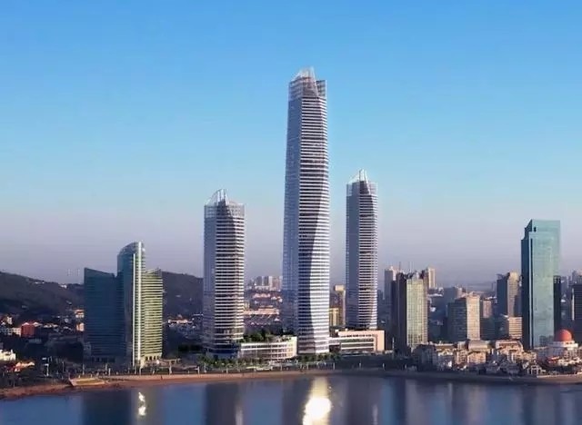369米海天中心打造"海边的垂直都市"