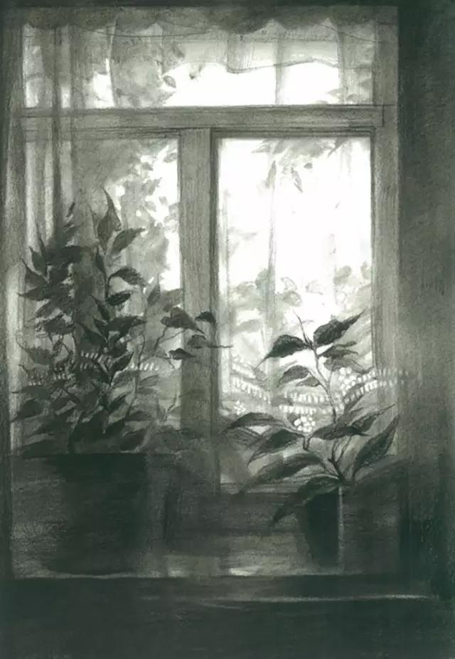 素描|场景素描你开始画了没?还没就先进来感受下