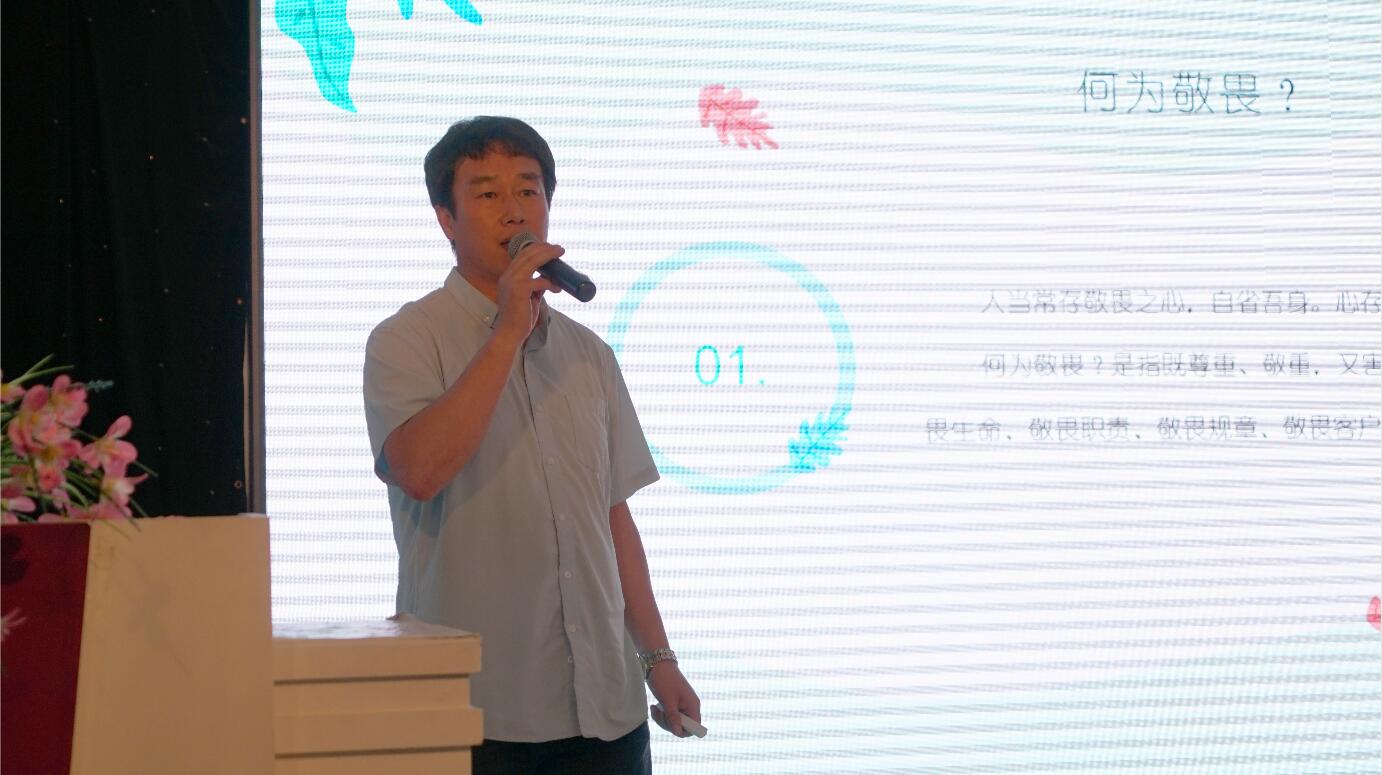 以身作则 08 威海紫光金奥力车间主任 孙洪强先生 团队成员:冯国富