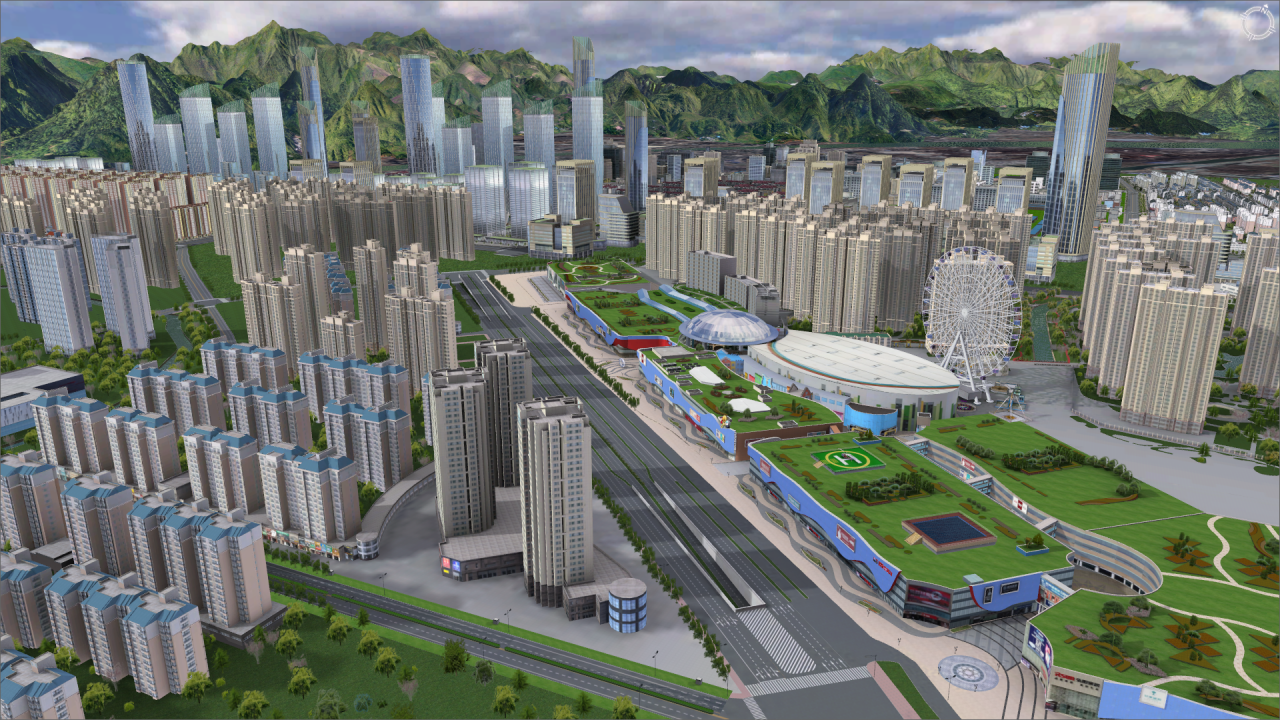 "模拟","仿真","实景"三种建模级别说明
