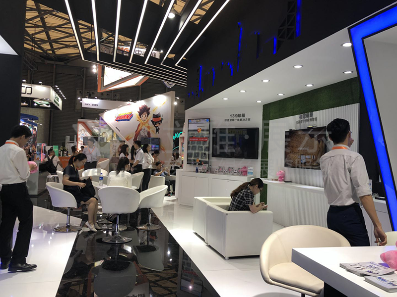 2018中国移动中国国际数码互动娱乐展览会展台设计搭建