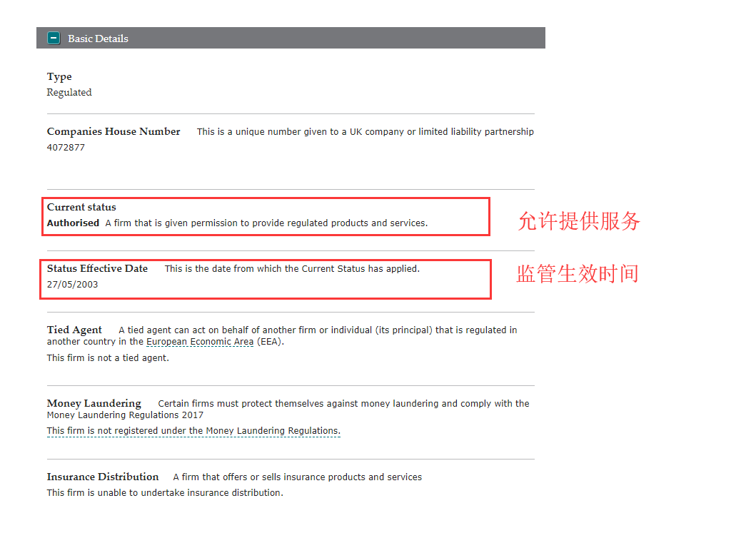 外汇监管之FCA