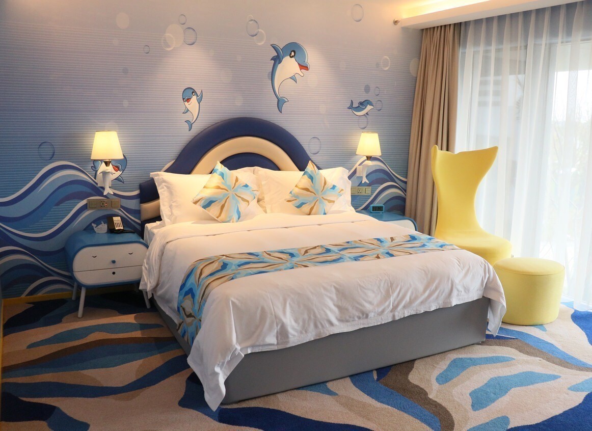 海洋主题客房设计方案图片